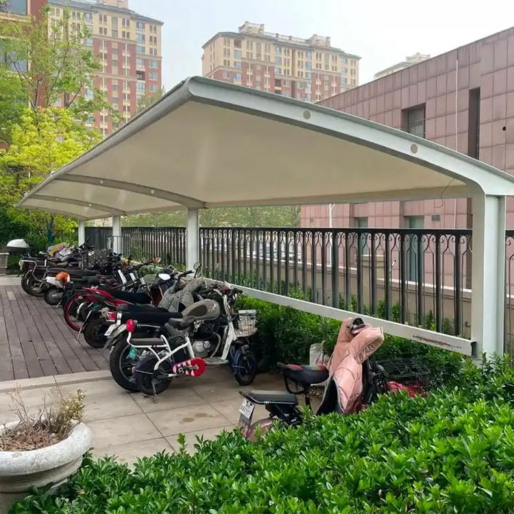 双牌县膜结构电动车棚